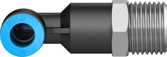 Штуцер цанговый угловой удлиненный Festo QSLL-1/2-10