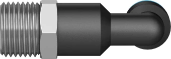 Штуцер цанговый угловой удлиненный Festo QSLL-1/2-10