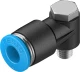 Штуцер цанговый угловой с наружным шестигранником Festo QSLV-M5-6