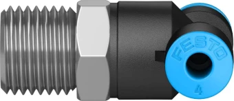 Тройник цанговый с резьбой переходной Festo QST-1/4-4