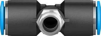 Тройник цанговый с резьбой переходной Festo QST-1/4-12