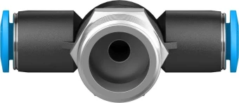 Тройник цанговый с резьбой переходной Festo QST-3/8-6