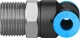 Тройник цанговый с резьбой переходной Festo QST-3/8-6