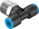 Тройник цанговый с резьбой переходной Festo QST-1/2-10