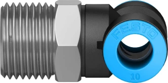 Тройник цанговый с резьбой переходной Festo QST-1/2-10