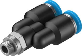 Тройник цанговый с резьбой Festo QSY-M5-4