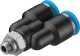 Тройник цанговый с резьбой Festo QSY-M5-6