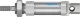 Круглый пневмоцилиндр Festo DSNU-25-15-P-A