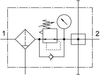 Блок подготовки воздуха Festo LFR-3/4-D-DI-MAXI-KA