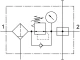 Блок подготовки воздуха Festo LFR-3/4-D-DI-MAXI-KA