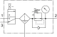 Блок подготовки воздуха Festo LFR-3/4-D-DI-MAXI-KC-A