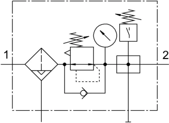 Блок подготовки воздуха Festo LFR-3/4-D-DI-MAXI-KE-A