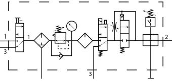 Блок подготовки воздуха Festo FRC-3/4-D-DI-MAXI-KF