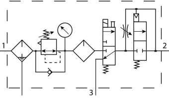 Блок подготовки воздуха Festo FRC-3/4-D-DI-MAXI-KE-A