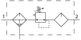 Блок подготовки воздуха Festo FRC-1/4-D-7-O-MIDI-A