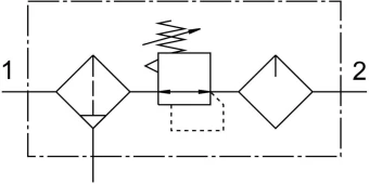 Блок подготовки воздуха Festo FRC-3/8-D-5M-O-MINI