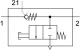 Обратный клапан Festo VBNF-LBA-G14-Q8