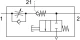 Дроссель с обратным клапаном Festo VFOF-LE-BAH-G14-Q8
