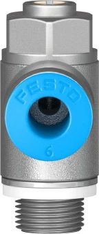 Дроссель с обратным клапаном Festo GRLA-1/8-QS-6-D