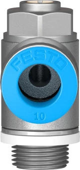 Дроссель с обратным клапаном Festo GRLA-1/4-QS-10-D
