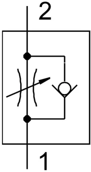 Дроссель с обратным клапаном Festo GRLA-3/8-QS-8-D