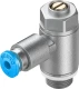 Дроссель с обратным клапаном Festo GRLZ-1/8-QS-3-D