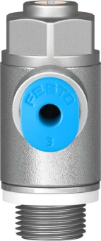 Дроссель с обратным клапаном Festo GRLZ-1/8-QS-3-D