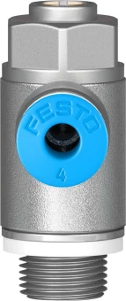 Дроссель с обратным клапаном Festo GRLZ-1/8-QS-4-D
