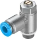 Дроссель с обратным клапаном Festo GRLZ-1/8-QS-6-D