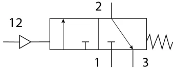 Отсечной клапан Festo HEP-1-D-MAXI