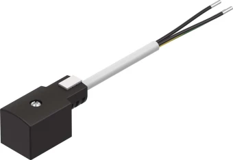 Штекерная розетка с кабелем Festo KMF-1-24-10-LED