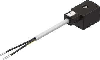 Штекерная розетка с кабелем Festo KMF-1-24-10-LED