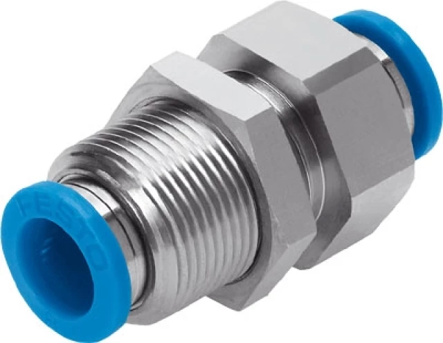 Муфта цанговая для панельного монтажа прямая Festo QSS-6-F