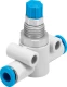 Дроссель с обратным клапаном Festo GR-QS-4