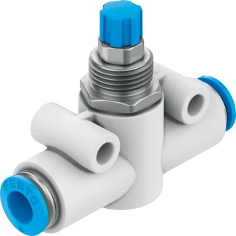 Дроссель с обратным клапаном Festo GR-QS-6