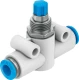 Дроссель с обратным клапаном Festo GR-QS-6