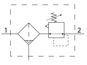Фильтр-регулятор давления Festo LFRS-3/8-D-O-MIDI-A