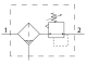 Фильтр-регулятор давления Festo LFRS-3/8-D-O-MIDI-A