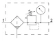 Фильтр-регулятор давления Festo LFRS-3/8-D-7-MIDI-A