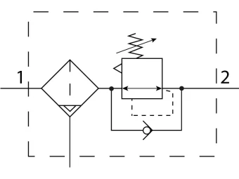Фильтр-регулятор давления Festo LFRS-3/4-D-7-O-DI-MAXI-A