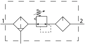 Блок подготовки воздуха Festo FRCS-1/4-D-O-MIDI