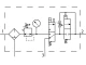Блок подготовки воздуха Festo LFRS-1/4-D-MINI-KD