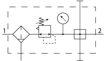 Блок подготовки воздуха Festo LFRS-1/2-D-MIDI-KA