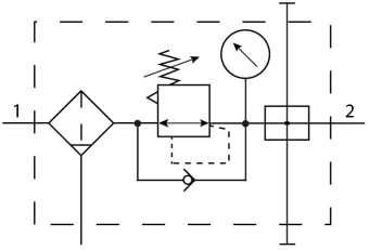 Блок подготовки воздуха Festo LFRS-3/4-D-MAXI-KA
