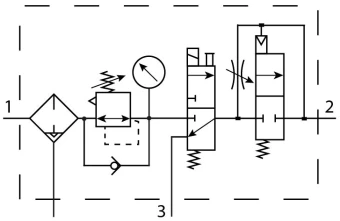 Блок подготовки воздуха Festo LFRS-3/4-D-MAXI-KD-A