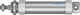 Круглый пневмоцилиндр Festo DSNU-50-125-P-A