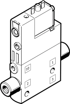 Распределитель с электроуправлением Festo CPE10-M1BH-3GL-M5