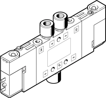 Распределитель с электроуправлением Festo CPE10-M1BH-5J-M5