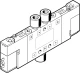 Распределитель с электроуправлением Festo CPE10-M1BH-5J-M5