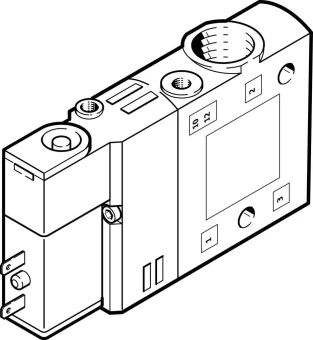 Распределитель с электроуправлением Festo CPE14-M1BH-3GLS-1/8